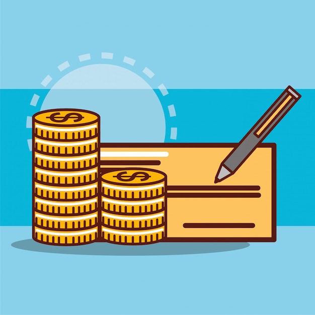 Économie d'argent Vecteur gratuit