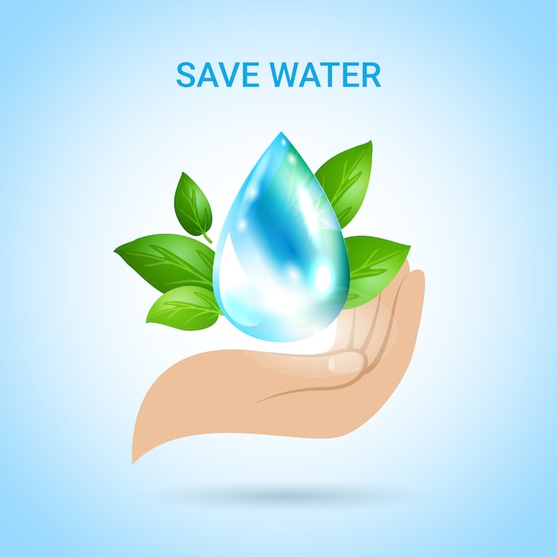 économiser L Eau Vecteur Gratuite économiser L Eau Vecteur Gratuite