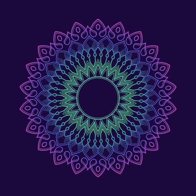  Fond  D cran De Fond  D grad  Mandala Color  Motif  Floral 