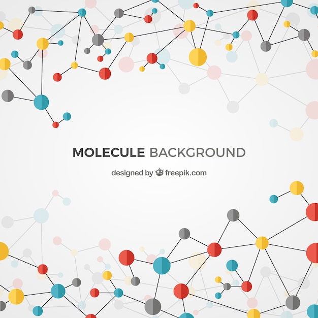  Fond  polygonal de mol cules color es T l charger des 