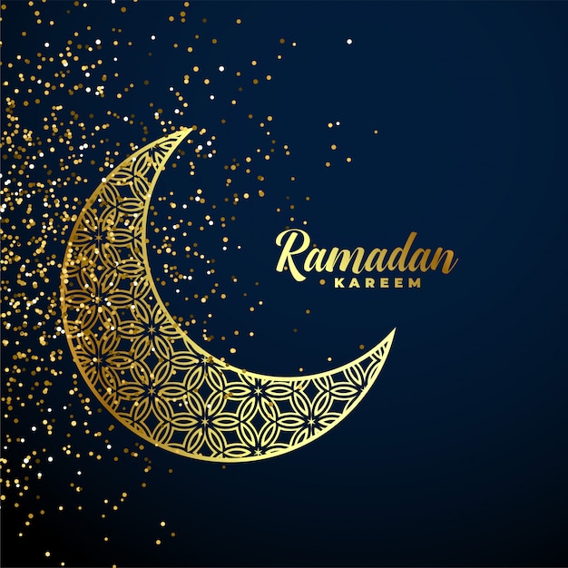 Fond De Ramadan  Kareem De Lune  D corative Dor e Vecteur 