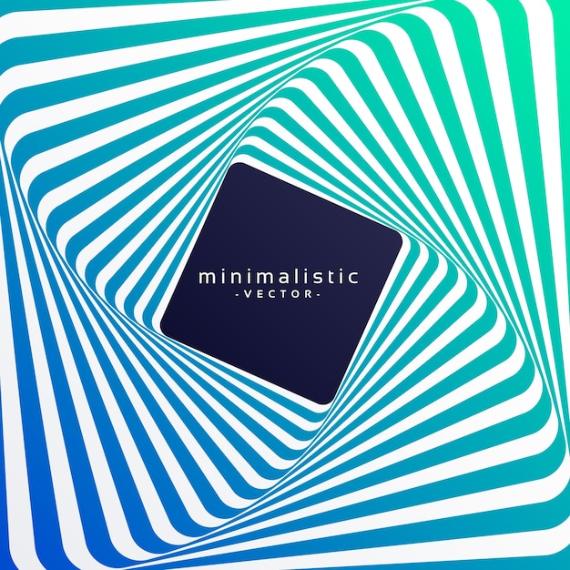 Fond rétro de vecteur minimaliste de style rétro avec effet 3d Vecteur gratuit