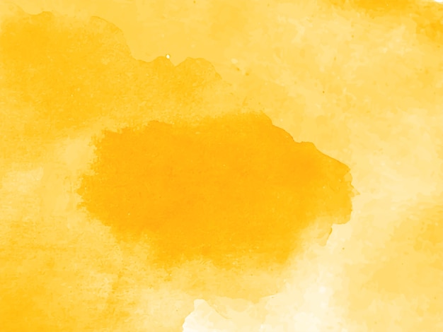 Fond De Texture Aquarelle Jaune Moderne Décoratif Vecteur Gratuite