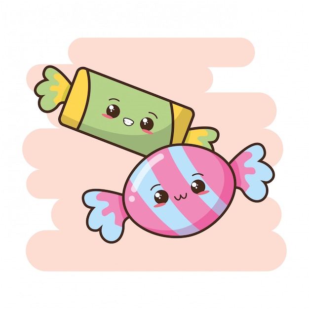 Dessin Kawaii Bonbon Facile