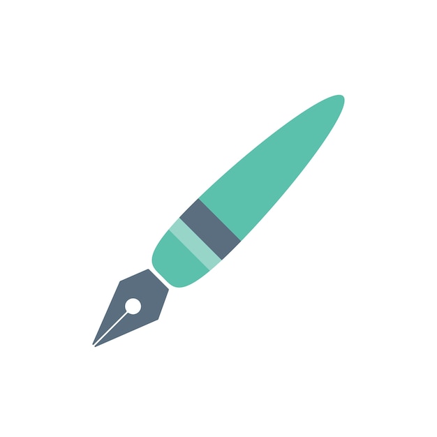 Illustration de l'icône de stylo Vecteur gratuit