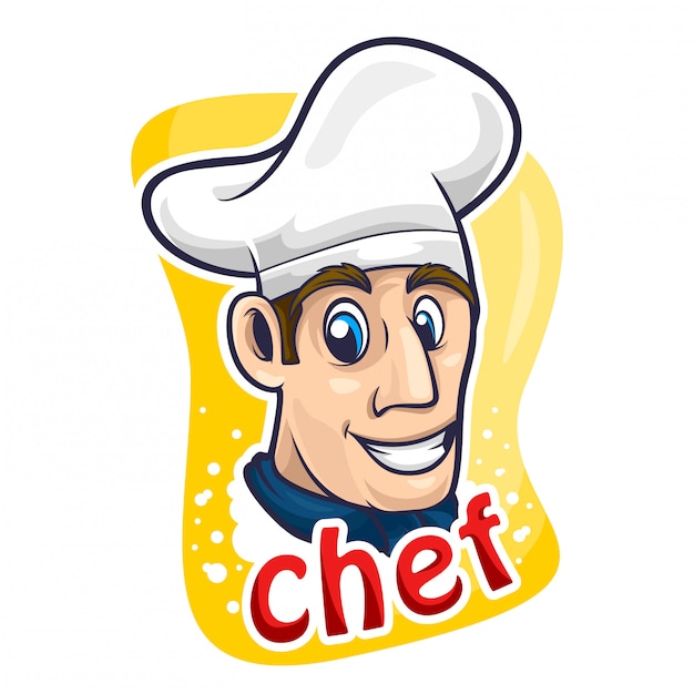 Illustration Vectorielle De Chef Dessin  Anim   Logo  