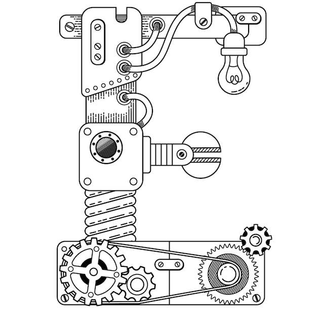 Illustratrion De Livre De Coloriage Pour Adultes  Vecteur Premium