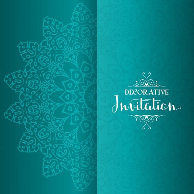 islamic card baby template Vecteurs Télécharger   décoratif des Invitation fond