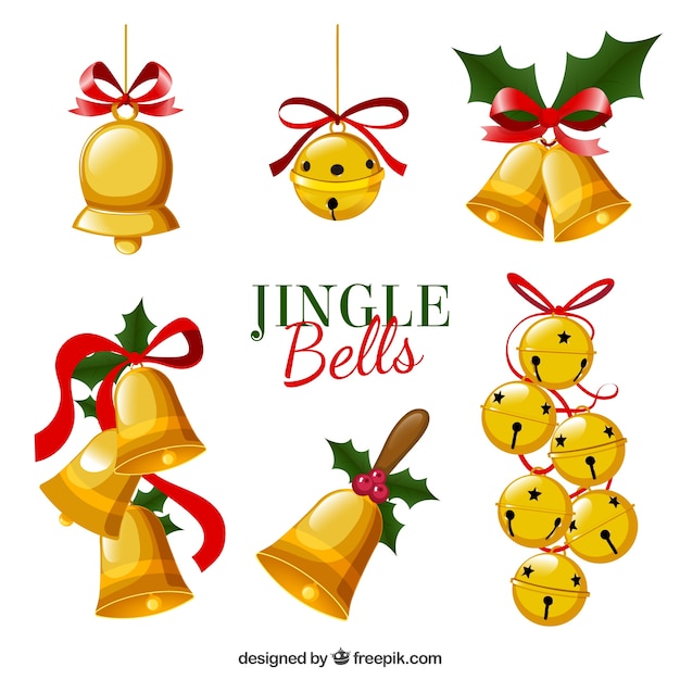 Jingle Bells Set | Vecteur Gratuite