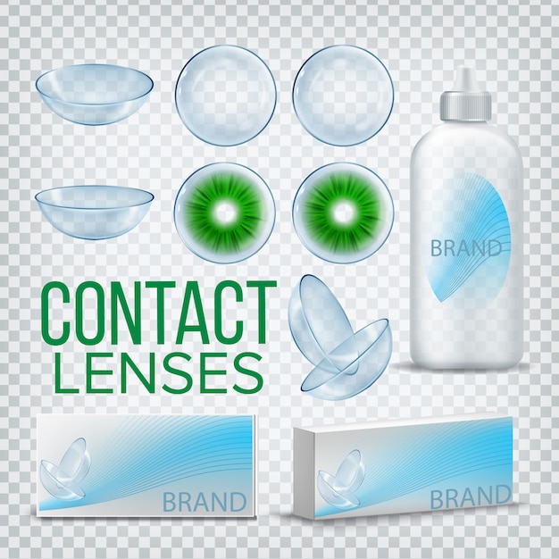 Download Lentilles de contact branding design mockup | Télécharger ...