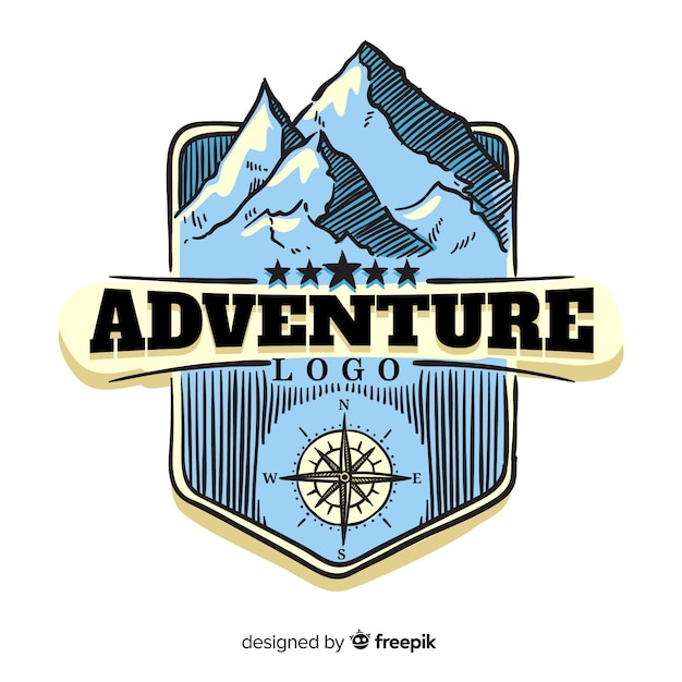  Logo  D aventure  Vintage Vecteur Gratuite