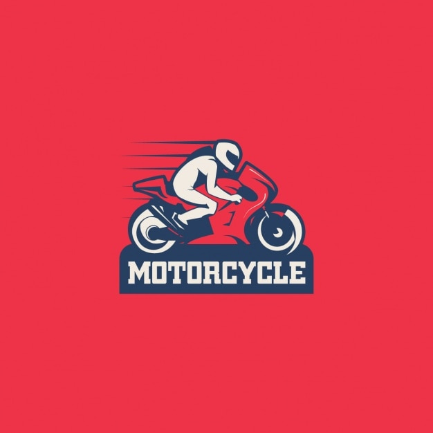  Logo  de moto  sur  un fond rouge T l charger des Vecteurs 