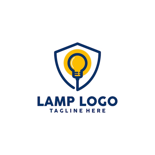Logo de la lampe Télécharger des Vecteurs Premium