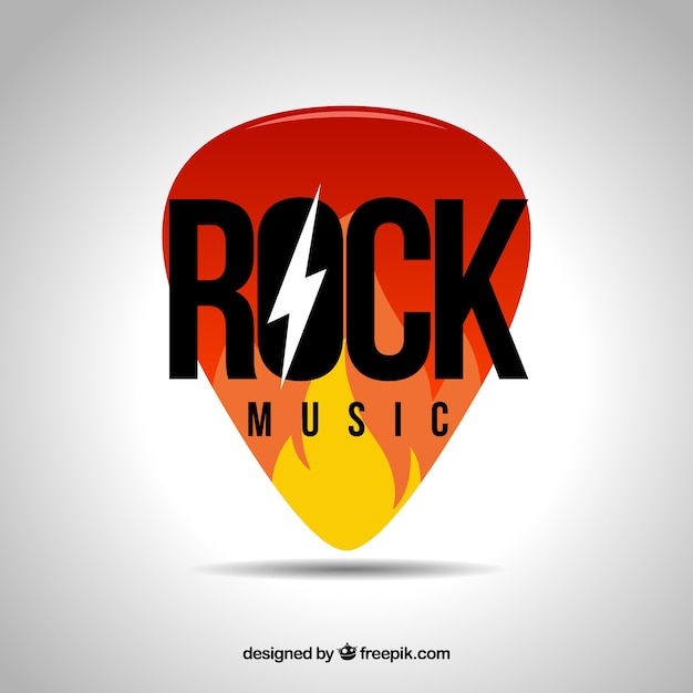 Logo Musique Rock | Vecteur Gratuite