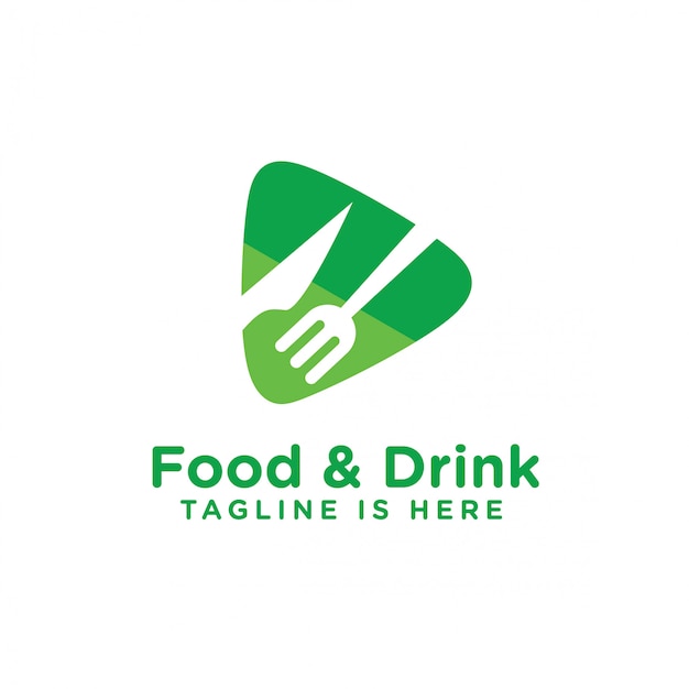  Logo nourriture  et boisson T l charger des Vecteurs Premium