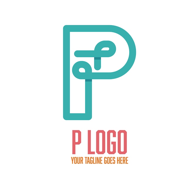  Logo  P  Logo  Vecteur Gratuite