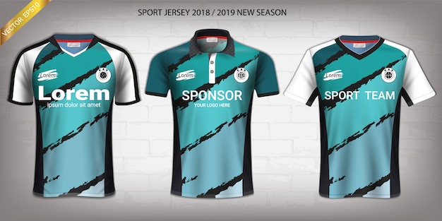 Maillot de sport Vecteur Premium