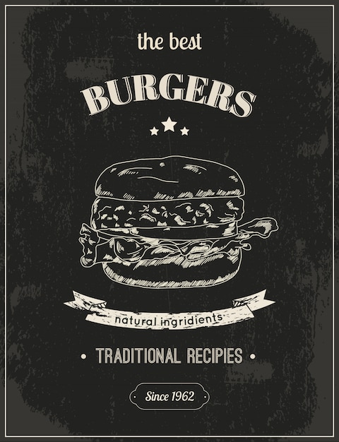 Les Meilleurs Hamburgers Affiche Hamburger Prete A Imprimer Vecteur Premium Les Meilleurs Hamburgers Affiche Hamburger Prete A Imprimer Vecteur Premium