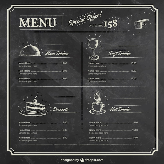 clipart gratuit menu restaurant - photo #26