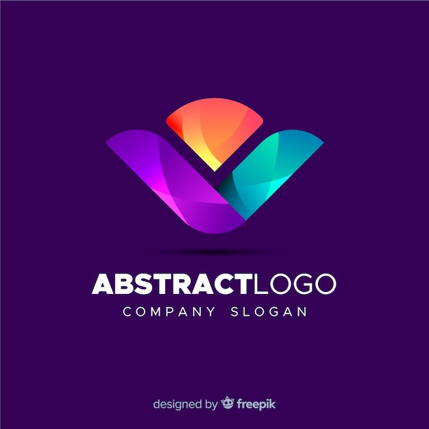 Mod le De Logo Abstrait  Color  Vecteur Gratuite