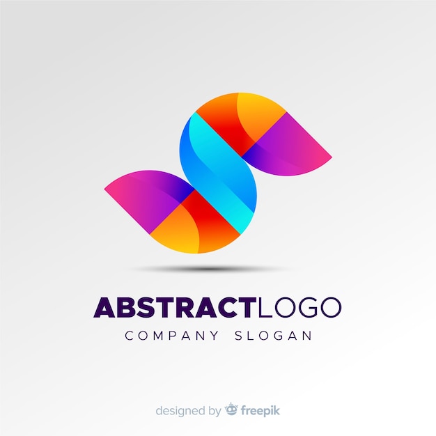 Mod le De Logo  Abstrait  Color  Vecteur Gratuite
