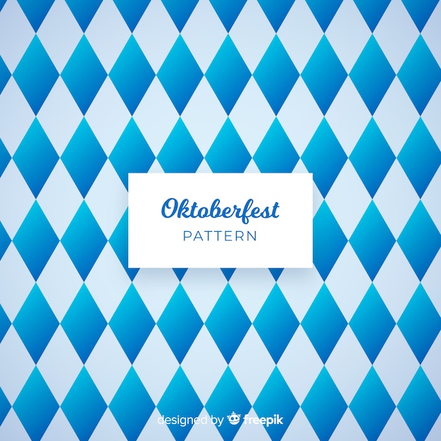 Modèle oktoberfest moderne Vecteur gratuit