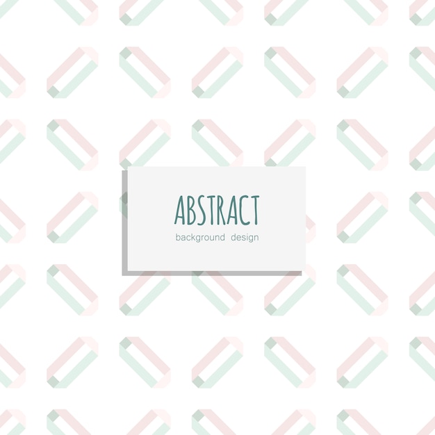 Modèle sans couture abstract vector - design minimaliste Vecteur gratuit