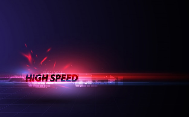 Mouvement de fond la conception de mouvement Vecteur Premium