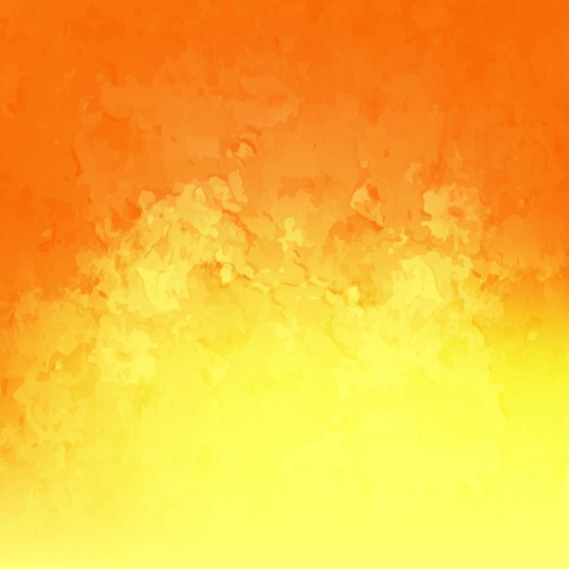  Orange  Et Jaune  Fond  D aquarelle Vecteur Gratuite