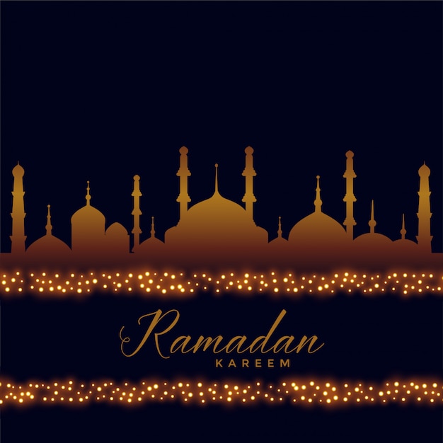 Ramadan Karim Fond Islamique | Vecteur Gratuite