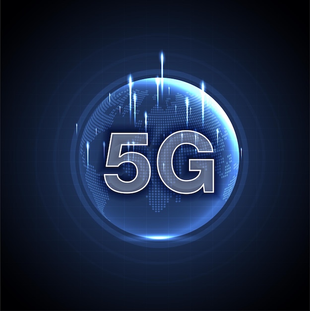 R seau 5g Internet Sans  Fil Connexion  Wifi Concept De 