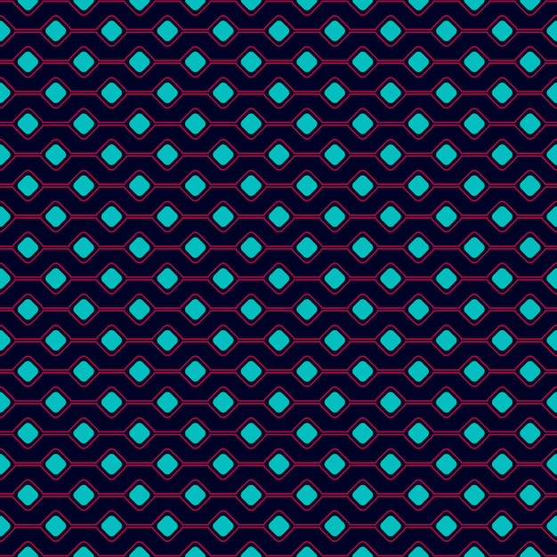 Seamless pattern of square Vecteur Premium