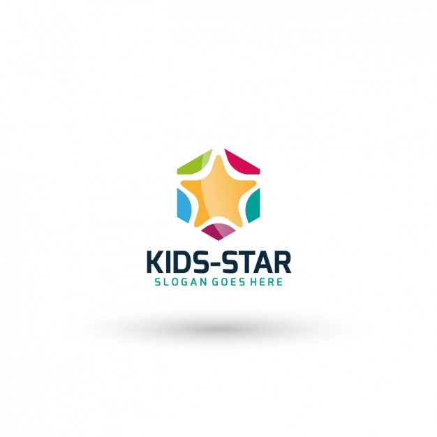 Star Kids Logo Template | Vecteur Gratuite