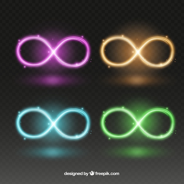  Symbole de l infini  avec effet lumineux T l charger des 