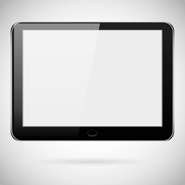 Tablette Vectorielle Vecteur Premium