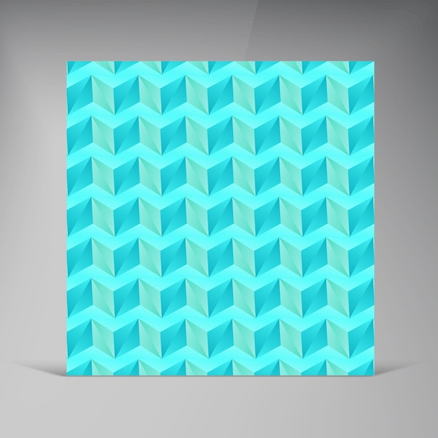 Triangle vectoriel. ombre abstraite de carte de fond Vecteur gratuit