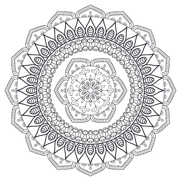 Download Vector mandala indienne | Télécharger des Vecteurs gratuitement