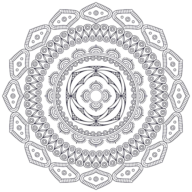 Download Vector Mandala Indienne | Vecteur Gratuite