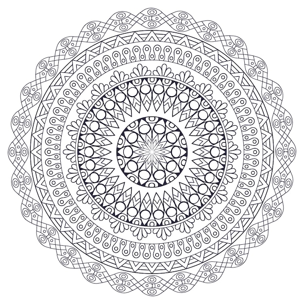 Download Vector Mandala Indienne | Vecteur Gratuite