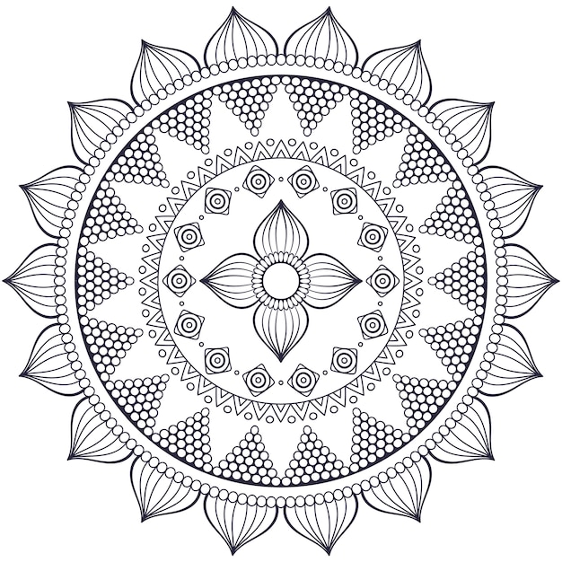 Download Vector Mandala Indienne | Vecteur Gratuite