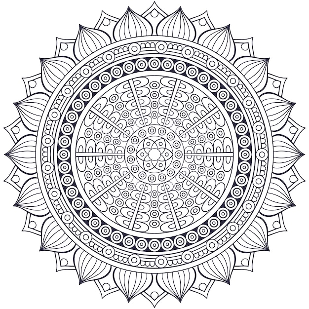 Download Vector Mandala Indienne | Vecteur Gratuite