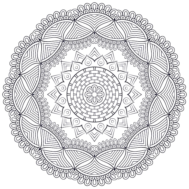 Download Vector mandala indienne | Télécharger des Vecteurs ...