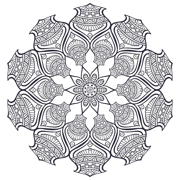 Download Vector mandala indienne | Télécharger des Vecteurs gratuitement