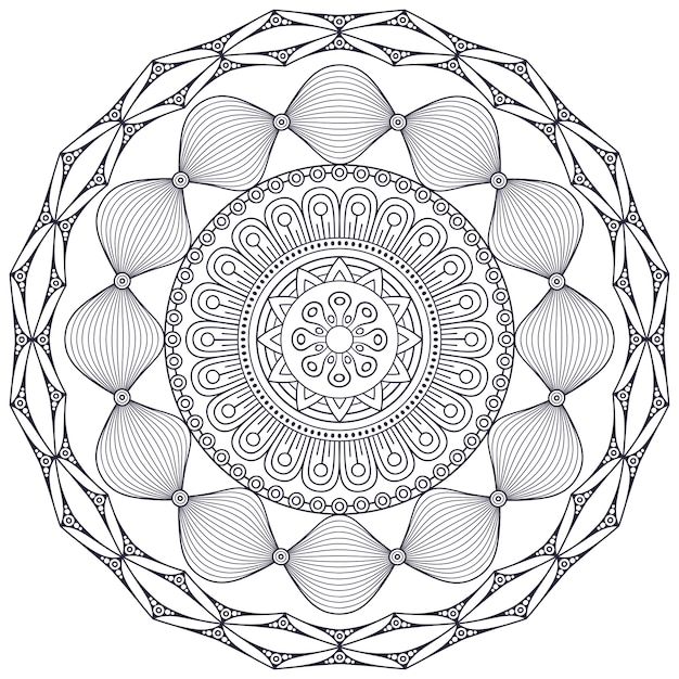 Download Vector Mandala Indienne | Vecteur Gratuite