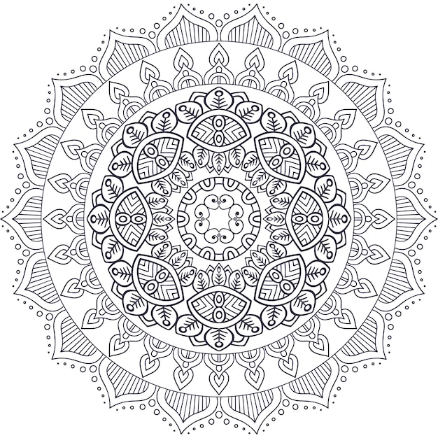 Download Vector Mandala Indienne | Vecteur Gratuite