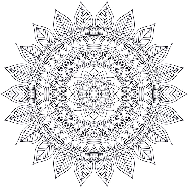 Download Vector Mandala Indienne | Vecteur Gratuite