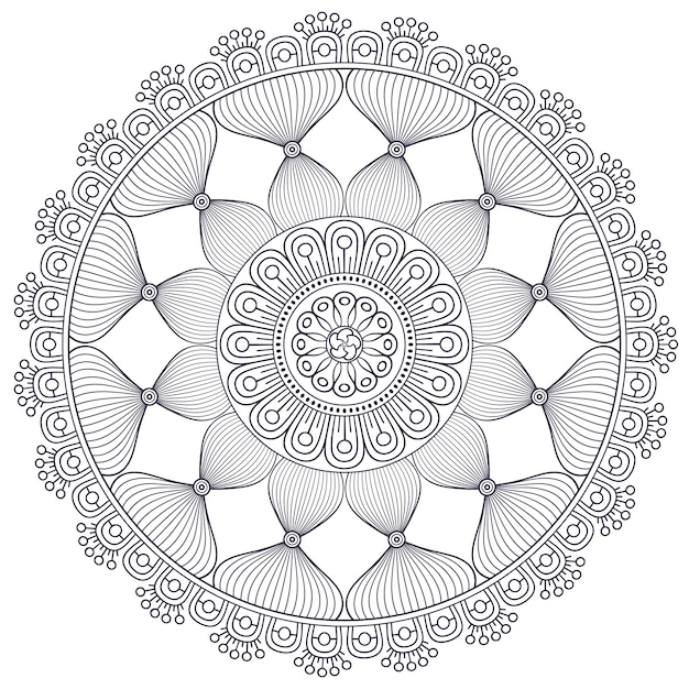 Download Vector mandala indienne | Télécharger des Vecteurs gratuitement