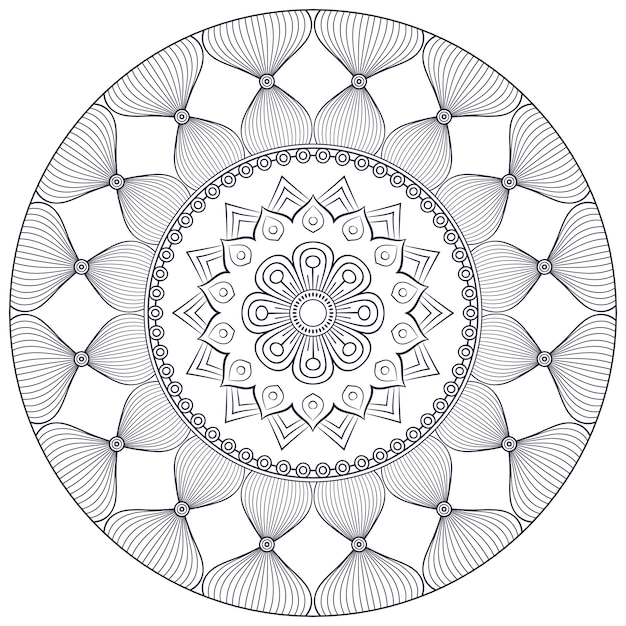 Download Vector Mandala Indienne | Vecteur Gratuite