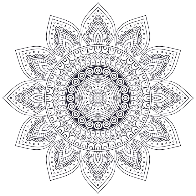 Download Vector mandala indienne | Télécharger des Vecteurs gratuitement