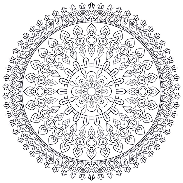 Download Vector mandala indienne | Télécharger des Vecteurs ...